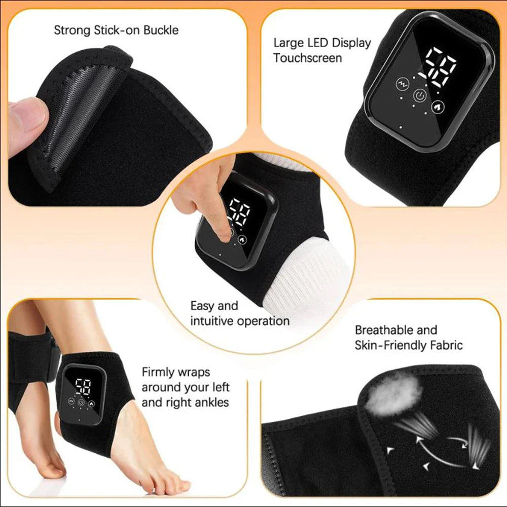 Cozy Ankle Massager Wrap