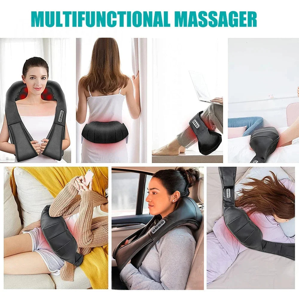 Blissful Shiatsu Massager Pillow