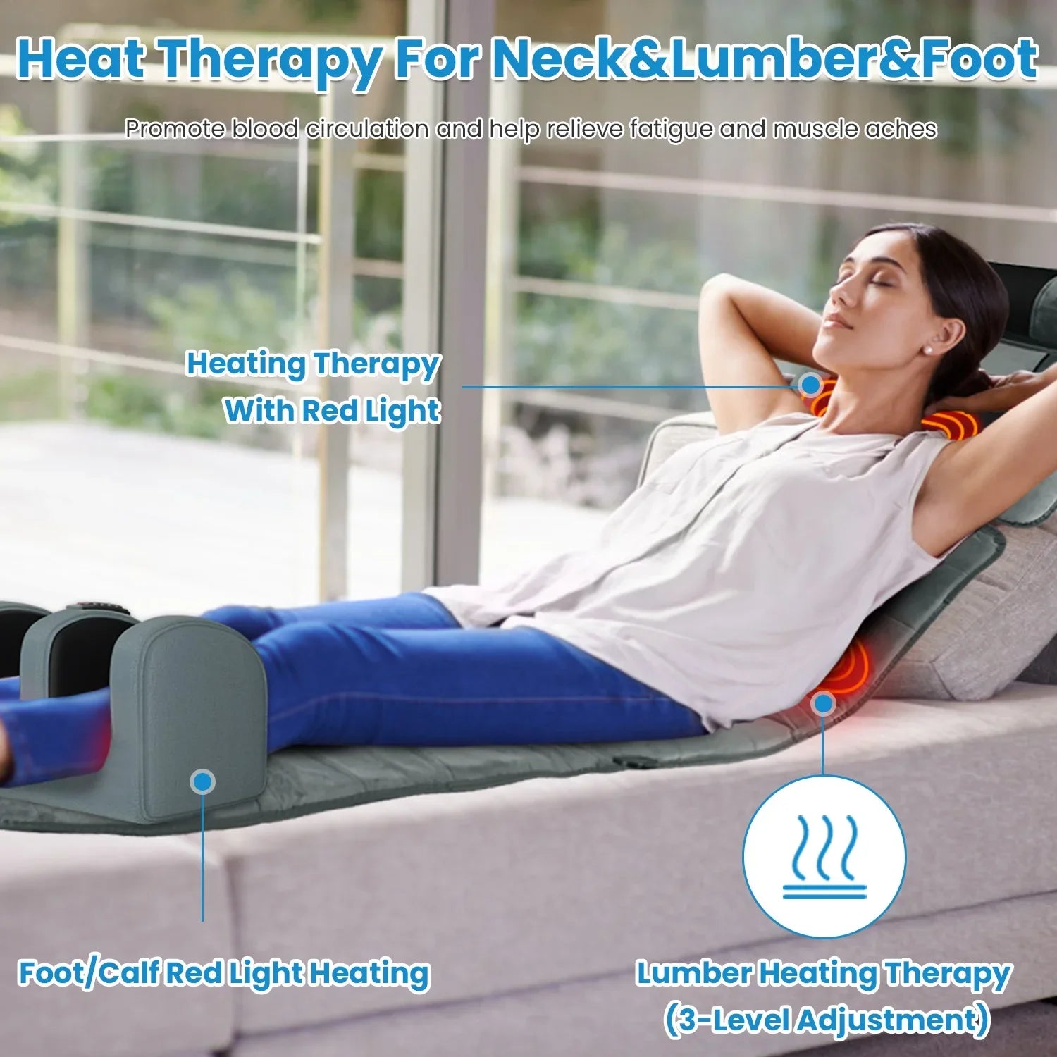 Cozy Heat Massager Cushion